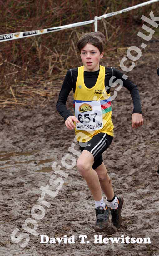 J. Cowperthwaite (North East) under-13s McCain World Cross Country Trials and Inter Counties.